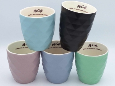 5x McCafe Tassen von 2023 & 2021